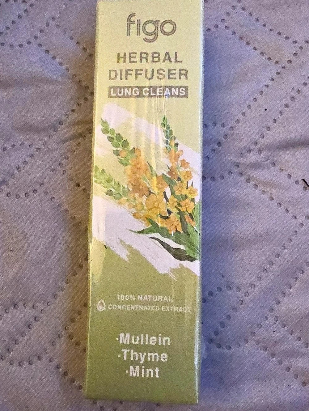 figo Herbal Diffuser Lung Cleans Green